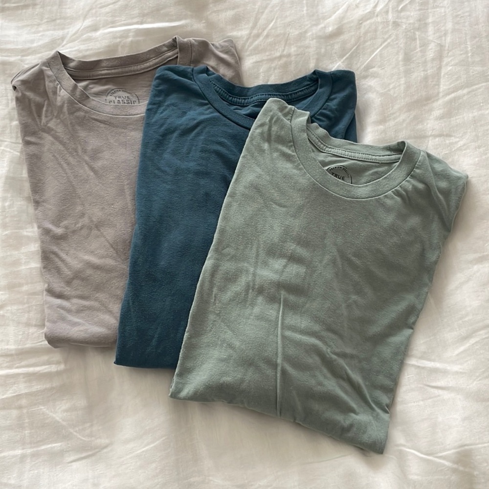 True Classic Tees Long Sleeve Bundle (3)